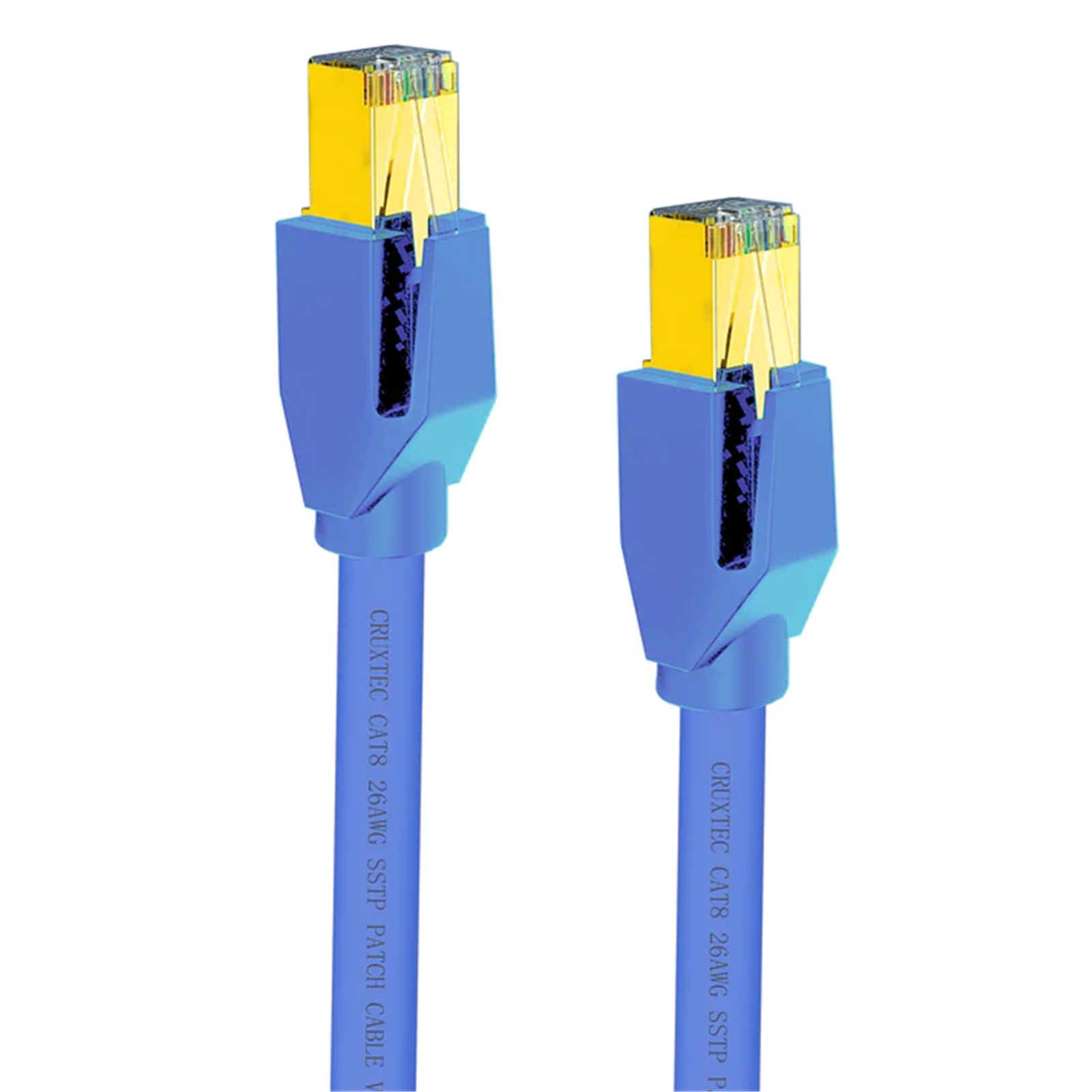 Cruxtec M Cat Ethernet Cable Blue Color Gb Sftp Triple Shielding