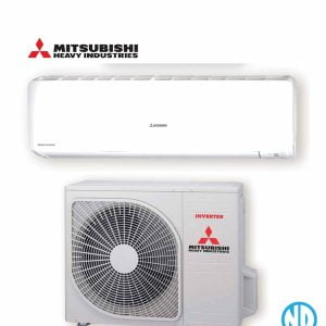 Mitsubishi Heavy Industries 8.0kW Bronte SRK80ZRA W or DXK28ZRA W Reverse Cycle Split System Air Conditioner NZDEPOT