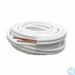 Air Conditioner Insulated Copper Pipe Tube 6.4mm x 12.7mm - NZDEPOT