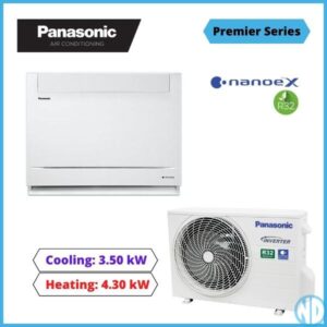 Panasonic 3.5kW Floor Console Premier Series Heat Pump Air Conditioner - Z35UFR - NZDEPOT