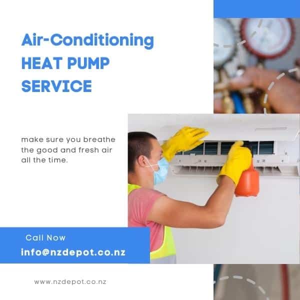 Air conditioner Heat pump Full Service NZ DEPOT