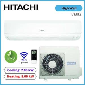 Hitachi 7.0kW E Series High Wall Heat Pump Split Systems RAS E70YHAB RAC E70YHAB NZ DEPOT 1