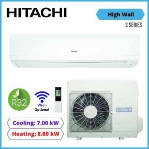 Hitachi 7.0kW S Series High Wall Heat Pump Split Systems RAS S70YHAB RAC S70YHAB NZ DEPOT