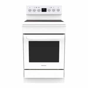 Parmco 600mm Freestanding Stove Ceramic Cooktop 8 Function Electric Oven White NZ DEPOT - NZ DEPOT