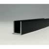 Aluminium U-Channel for 10mm Glass Shower Screens - Black, Spare Parts - NZ DEPOT