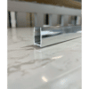 Aluminium Wall Channel for 10mm Glass Shower Screens, Spare Parts - NZ DEPOT
