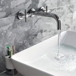 Buy Bath Spout Round 180x280mm - SP30 Online - Taps - Bath Mixer - 2 - NZ Depot Delivery
