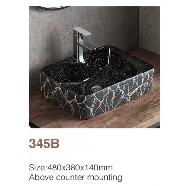 Counter Top Ceramic Basin 345B, Counter Top Basin - NZ DEPOT