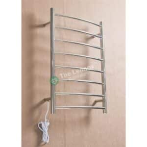 Heated Towel Rail Round 8 Bar ETW1B Right