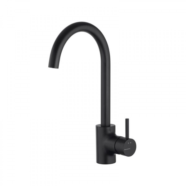 Kitchen Sink Mixer - Round Series 115Cp -Black