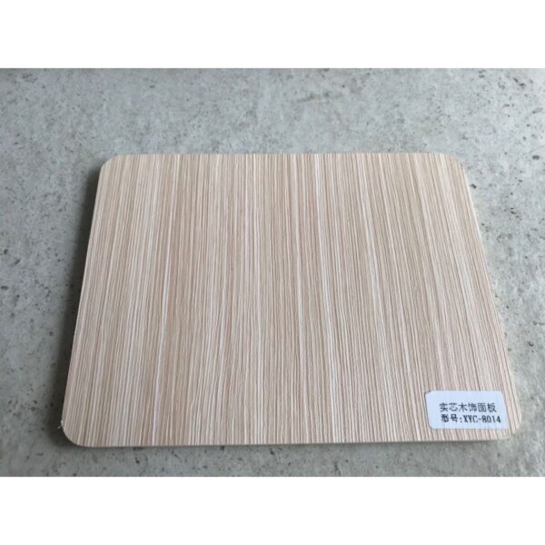 Melamine Laminated Pvc Sheet - Beige Wood Color, Waterproof Decorative Sheet - Nz Depot