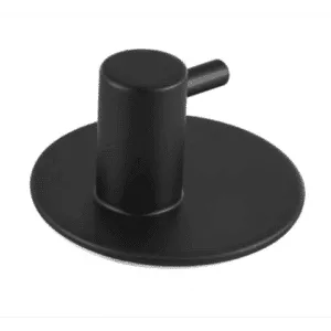 Buy Robe Hook - Round Wall Hung Series 2200-01Matt Black Online - Accessories - Bathroom accessories - 2 - NZ Depot Delivery