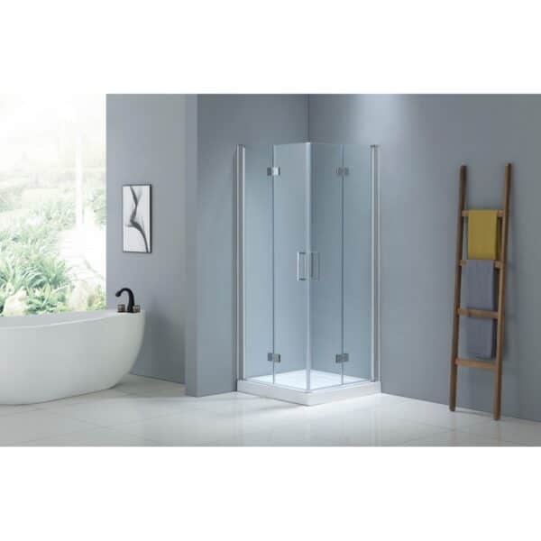 Shower Box - Doris Series Double Sides (900X900X1900Mm) Pivot Door, Shower Door - Nz Depot