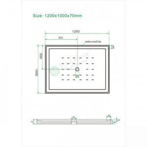Buy Shower Box - Cape Series 3 Sides Wall (1200x1000x1200x1900mm) Online - Shower Enclosures - 3 Sides Shower - 2 - NZ Depot Delivery