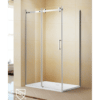 Shower Glass - Kora Series 2 Sides Frameless Glass (1000x800x1900mm), Frameless Shower - NZ DEPOT
