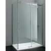 Shower Glass - Rock Series 2 Sides Frameless Glass (1170x870x2100mm), Frameless Shower - NZ DEPOT