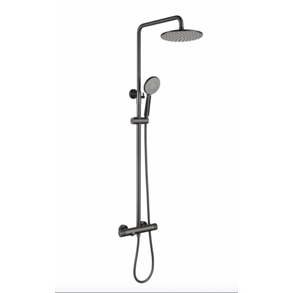 Shower Mixer Combination Round Bm46001 - Iron Grey