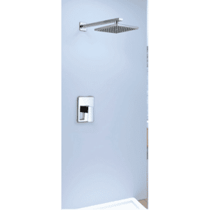 Shower Mixer - Square Series L005C + Ceiling Mount Raining Shower Head