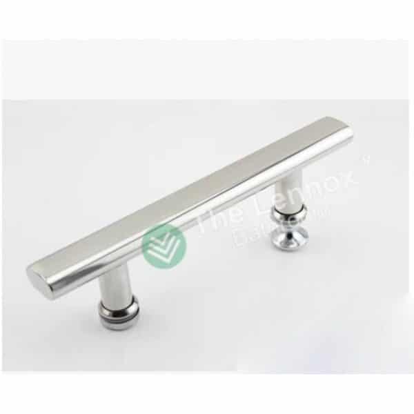 Shower glass door handle - 145mm Flat tube, Door Hardware - NZ DEPOT