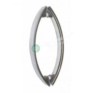 Shower glass door handle - 145mm Oval tube, Door Hardware - NZ DEPOT