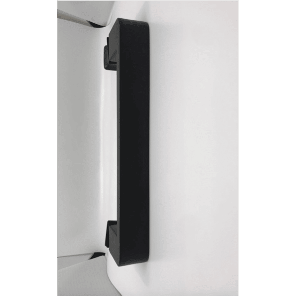 Shower Glass Door Handle - 210Mm Square Tube Black, Door Hardware - Nz Depot