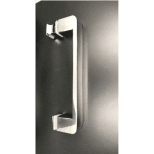 Shower glass door handle 210mm Square Tube H210C Door Hardware NZ DEPOT