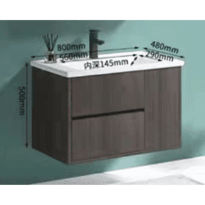The European Bathroom Vanity 100% WaterProof - H20V