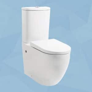 Toilet Suite BTW Lydon Rimless Flushing A3970 A3970 SP Pan Back to wall NZ DEPOT