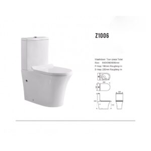 Toilet Suite Two Piece Z1006 S Pan Z1006 S Pan Suite NZ DEPOT