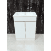 Cabinet - Misty Series Free Standing 600mm White, Freestanding - Square Basin - NZ DEPOT