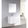 Vanity - Heron Series Plywood N900 in White Color - 100% Water Proof, Wall Hung - NZ DEPOT