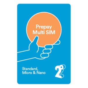 2degrees Standard Prepay Multi SIM card - Standard/Micro/Nano - NZ DEPOT