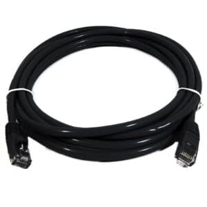 8Ware PL6A-0.5BLK Cat 6a UTP Ethernet Cable