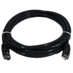 8Ware PL6A-10BLK CAT6A UTP Ethernet Cable