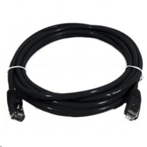 8Ware PL6A-3BLK Cat6a UTP Ethernet Cable Snagless - Black 3M - NZ DEPOT