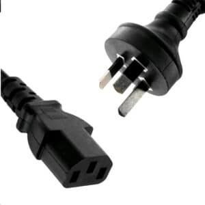 8Ware RC-3078AU Power Cable (Wall - PC 240V) 1.8m au/nz 3-Pin Plug to IEC Female Plug 10A