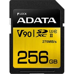 ADATA Premier ONE UHS II 256GB SDXC Read up to 275MB/s