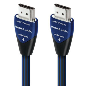 AUDIOQUEST HDM48VOD100 Vodka 48G 1M HDMI cable. Solid 10% silver Resolution - 48Gbps - up to8K-60 Supports enhanced audio return (eAR Noise Dissipation - level 3 Adds carbon layer over level 1 - NZ DEPOT