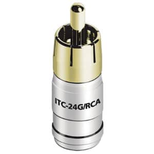AUDIOQUEST ITC-20N-RCA50 ITC Connectors - 24 AWG - RCA - Gold (50 Pack) 68-005-04 - NZ DEPOT