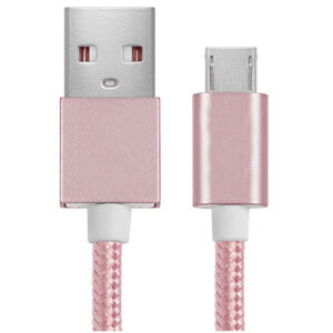 AVS ATIAP iA Cable Lightning Micro USB Pink 1m NZDEPOT - NZ DEPOT