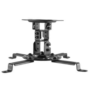 Brateck PRB-18F Universal Ceiling Projector Mount. Max Load: 13.5Kgs. 360 Rotation