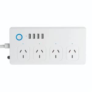 Brilliant Smart Smart WiFi Powerboard with USB Chargers 1.4m cable length Access and manage your home electronics appliances or devices from anywhere NZDEPOT - NZ DEPOT