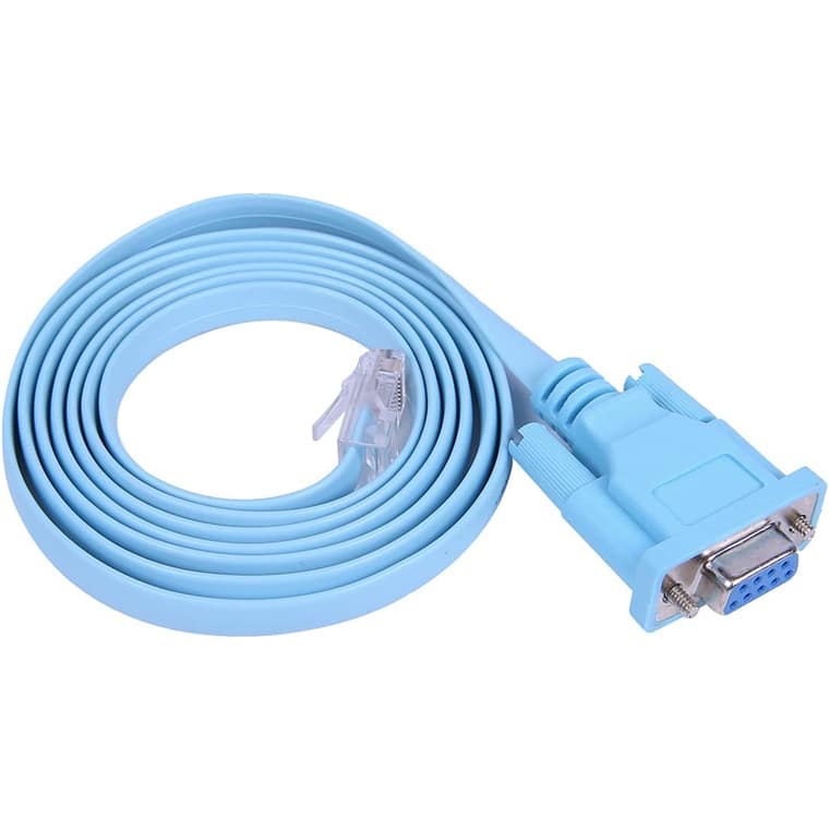 Cisco Console Cable 9pin DB9 Female Serial RS232 Port to RJ45 Male
