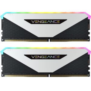 Corsair VENGEANCE RGB RT 16GB DDR4 Desktop RAM Kit -White/Black - NZ DEPOT