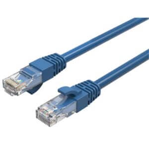 Cruxtec 0.3m Cat6 Ethernet Cable - Blue Color - NZ DEPOT