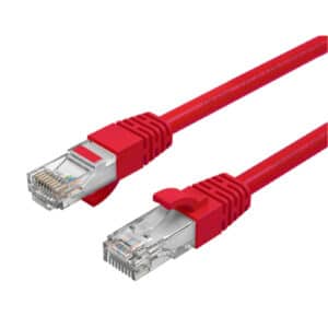Cruxtec 0.3m Cat6 Ethernet Cable - Red Color - NZ DEPOT