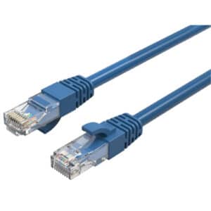 Cruxtec 1m Cat6 Ethernet Cable - Blue Color - NZ DEPOT