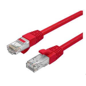 Cruxtec 1m Cat6 Ethernet Cable - Red Color - NZ DEPOT