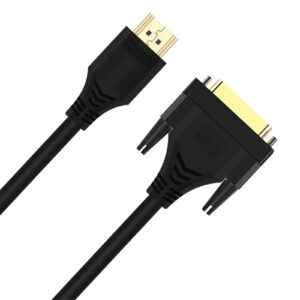 Cruxtec 2m HDMI Male to DVI Male ( 24+1) Cable