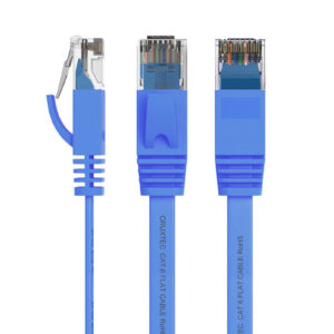 Cruxtec 3m Cat6 Flat Ethernet Cable Blue Color NZDEPOT 1